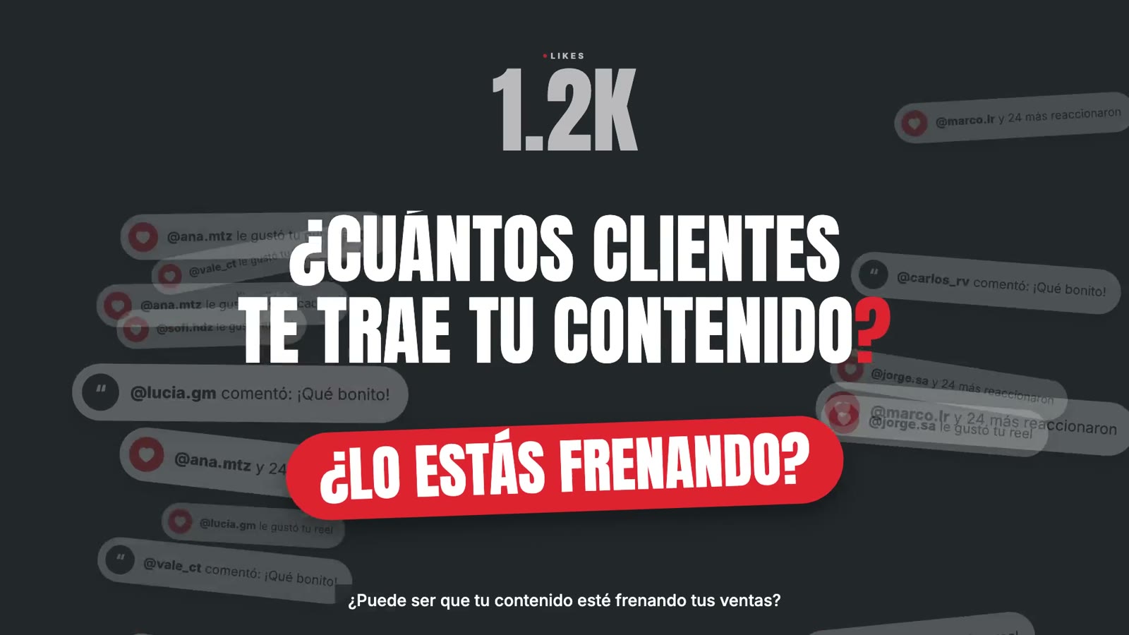 ¿Cuántos clientes te trae tu contenido? — video de Moment Creative